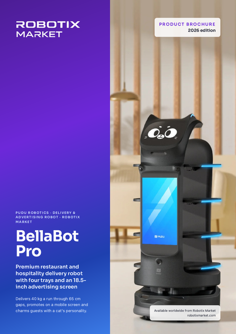 Pudu Robotics Bellabot Pro – Ürün Broşürü