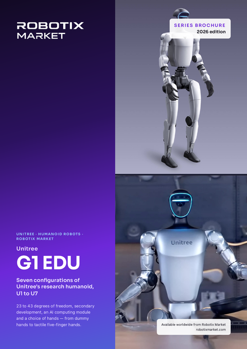 Unitree Robotics G1 Edu Plus U2 – Ürün Broşürü