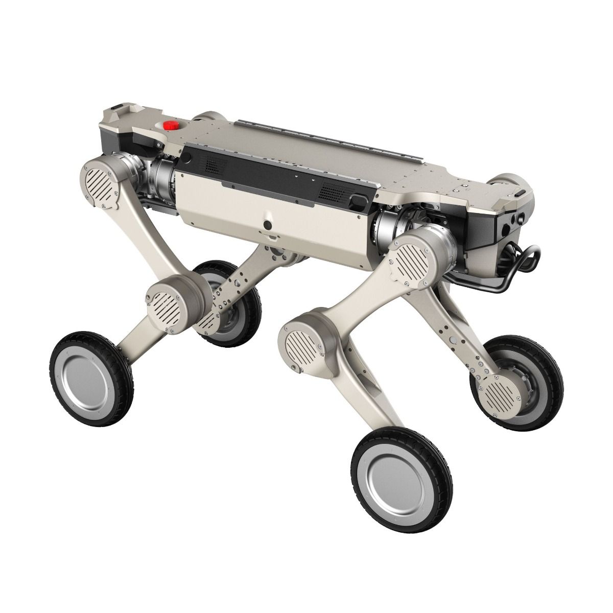 AGIBOT D1 Max Wheeled Quadruped Robot Dog