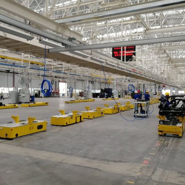 SIASUN Heavy Truck Assembly Line Mobile Robot