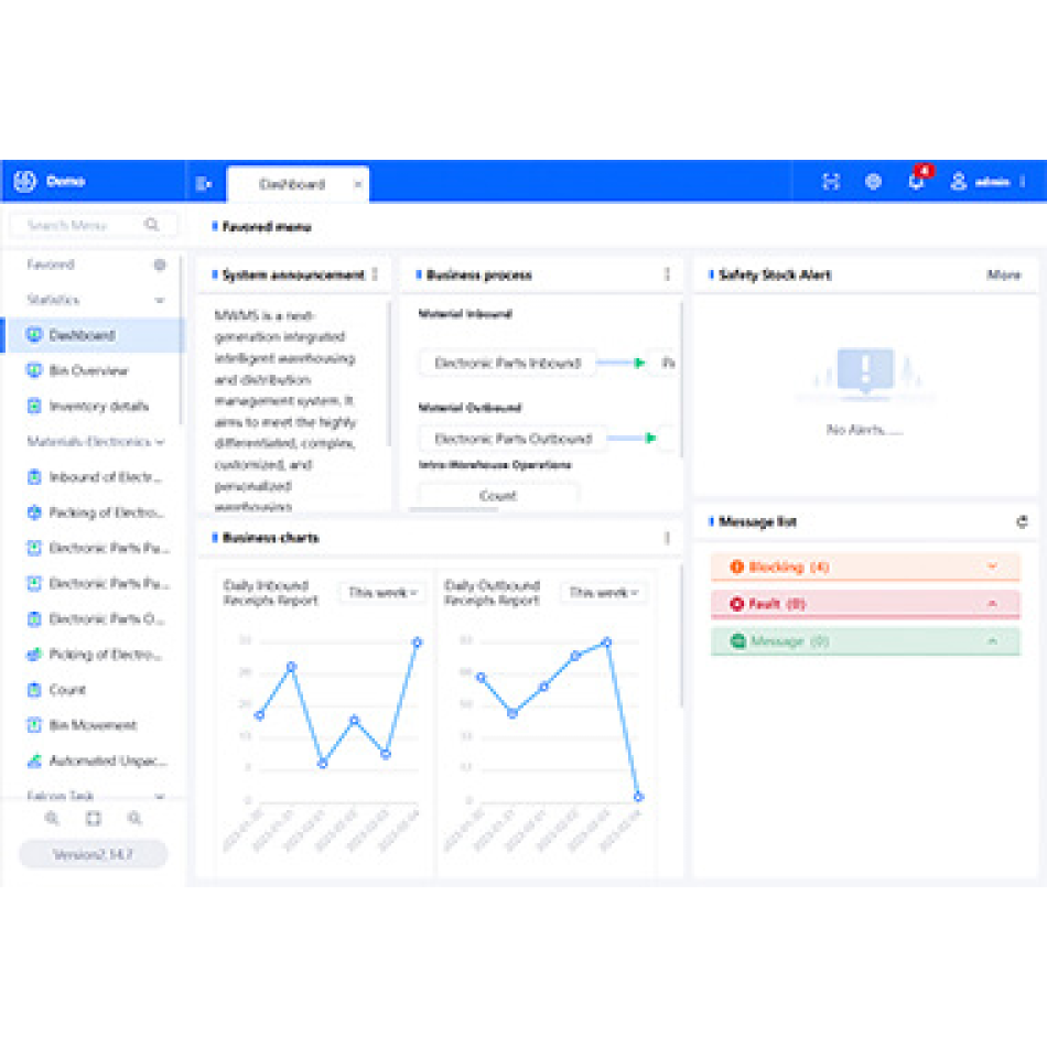 SEER Robotics M4 Smart Logistics Management System