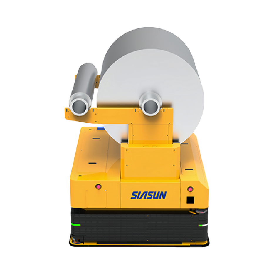 SIASUN V-Groove Dual-Lift Conveyor Mobile Robot (AGV)